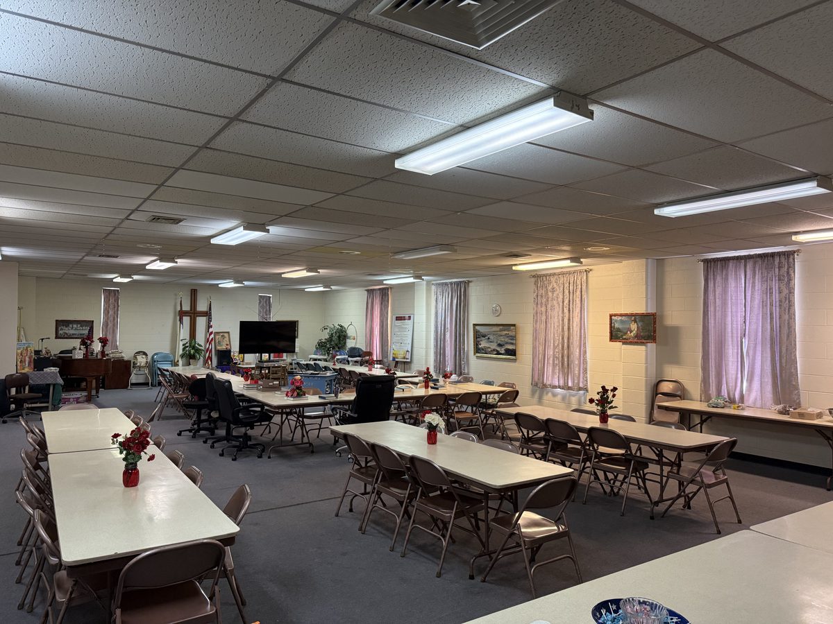 Fellowship Hall and Kitchen at Britton Baptist Church