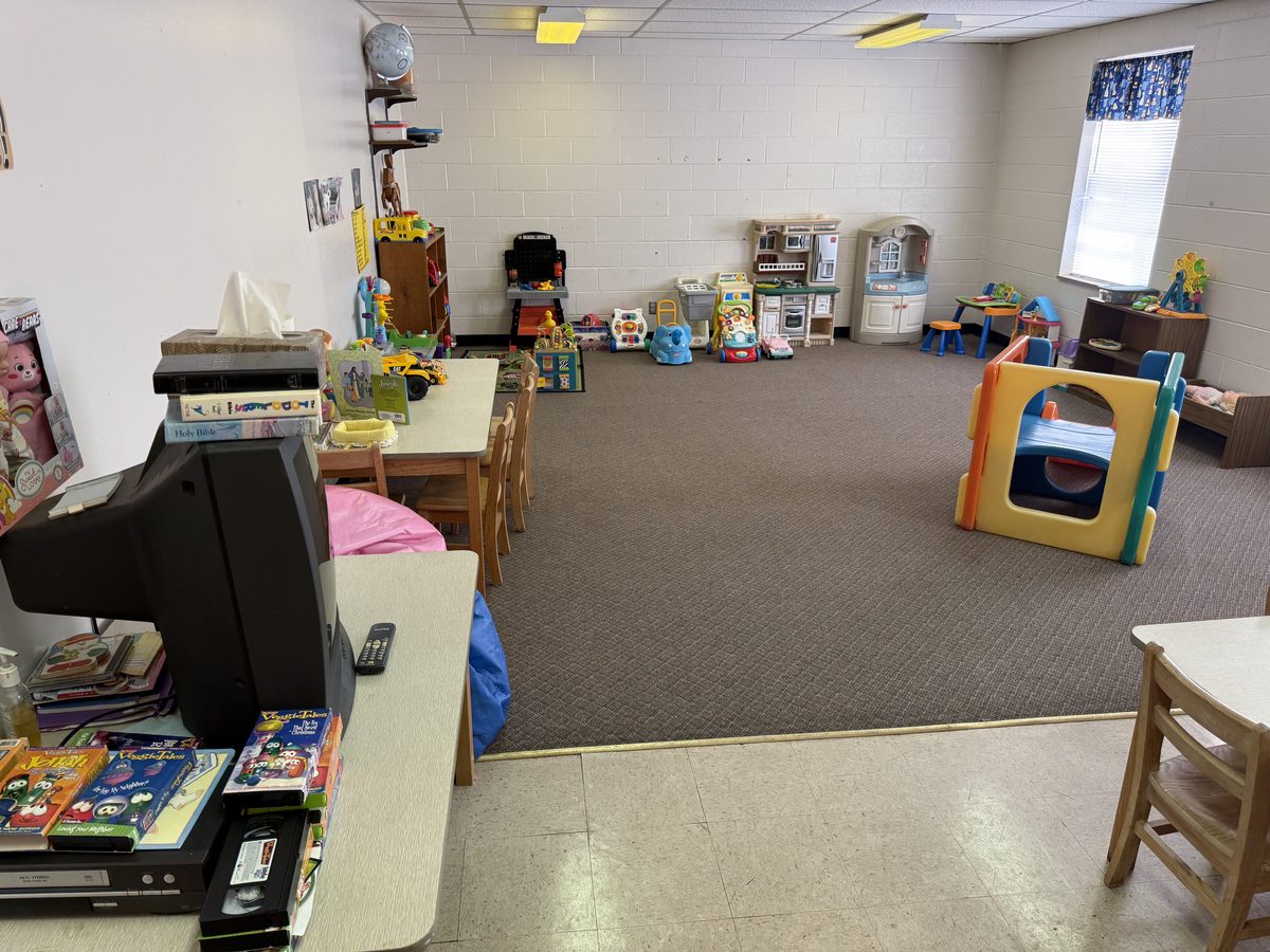 Daycare space at Britton Baptist Church