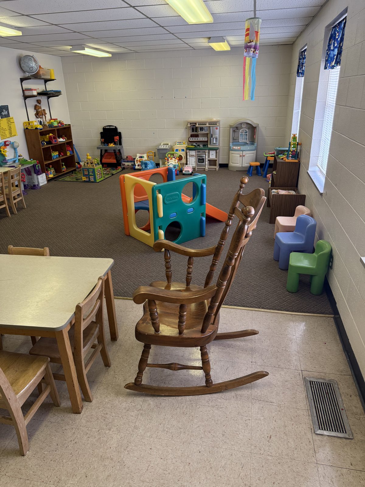 Children's area Britton Baptist Church