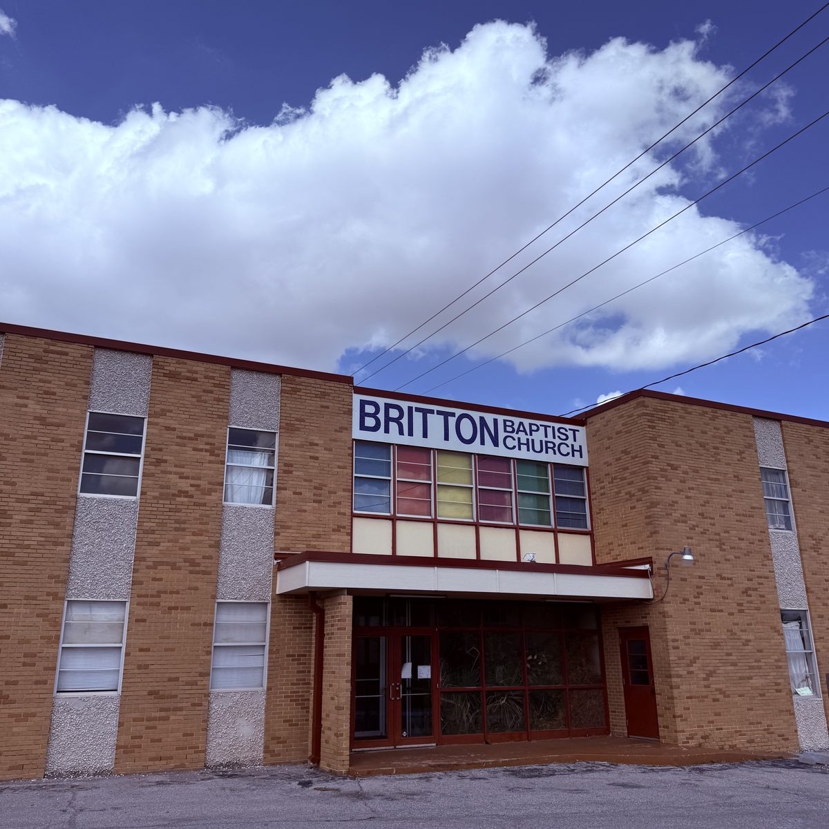 Britton Baptist Church building
