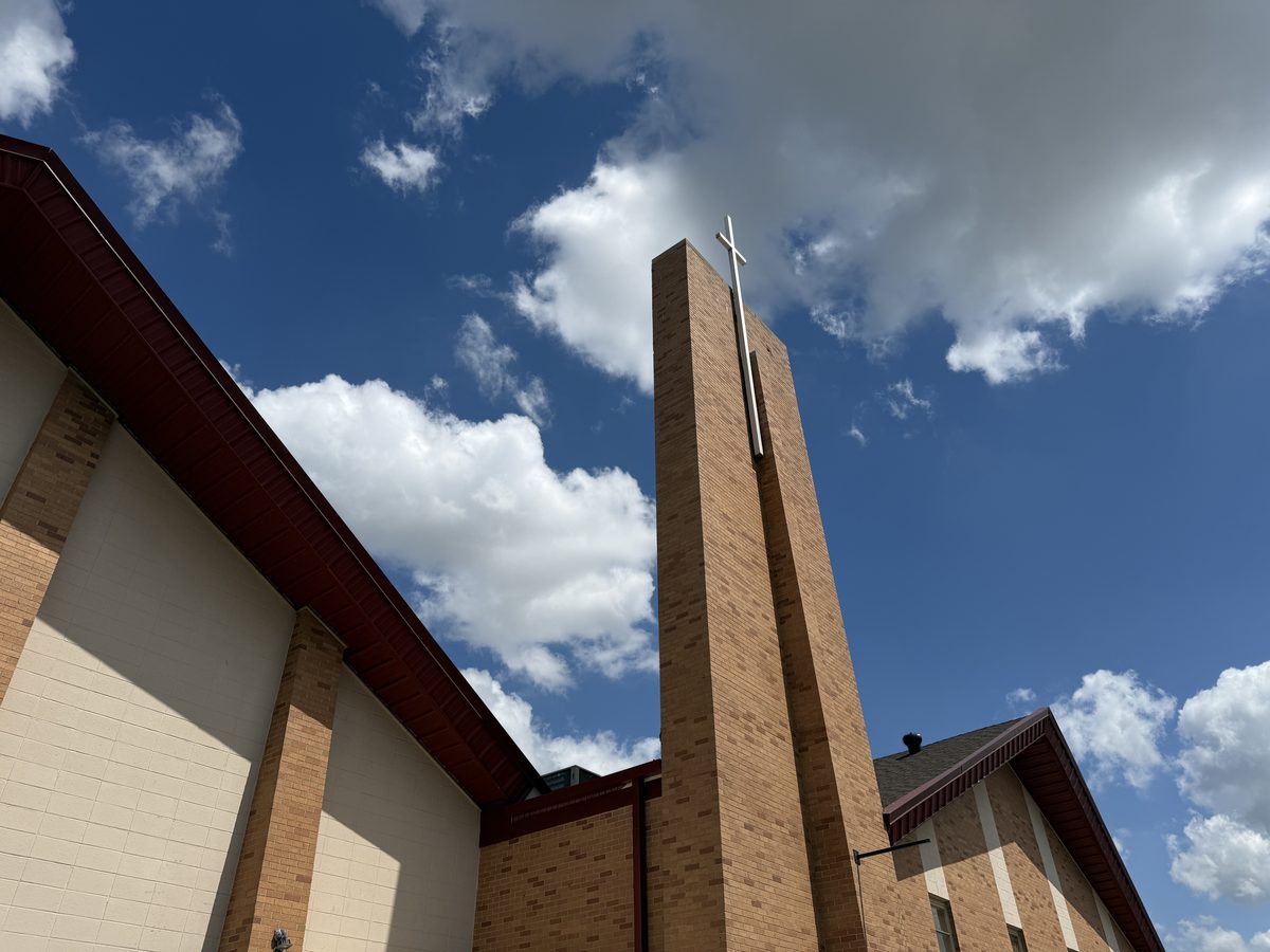 Britton Baptist Church sign