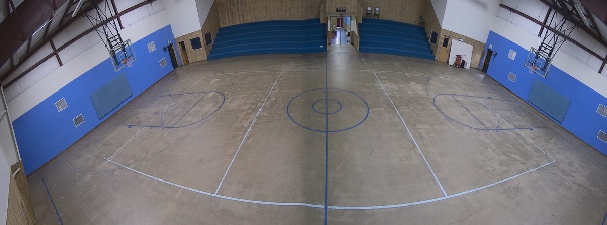 Indoor Basketball Court at Britton Baptist Church Oklahoma City