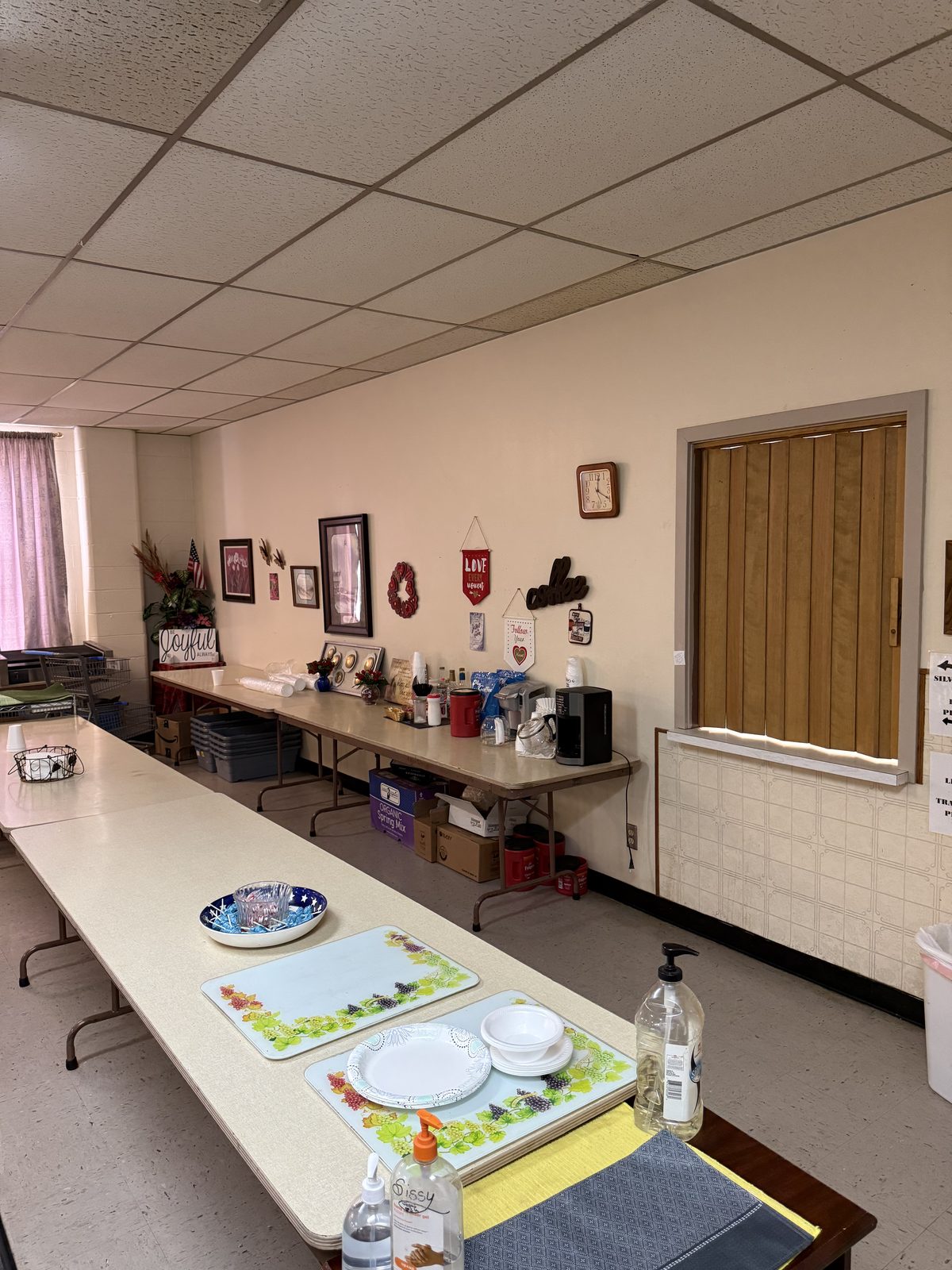 Kitchen at Britton Baptist Church