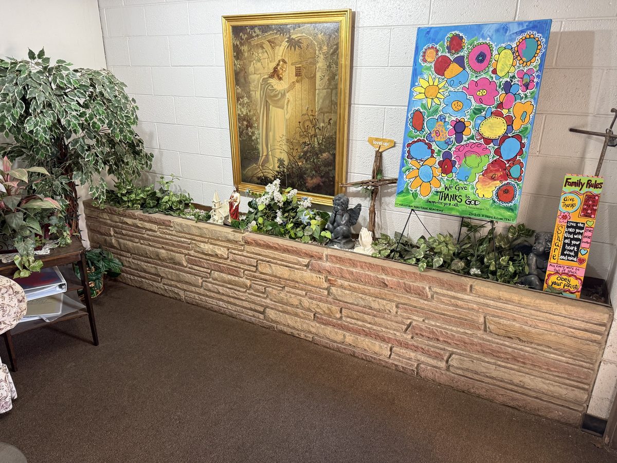 Britton Baptist Church worship space