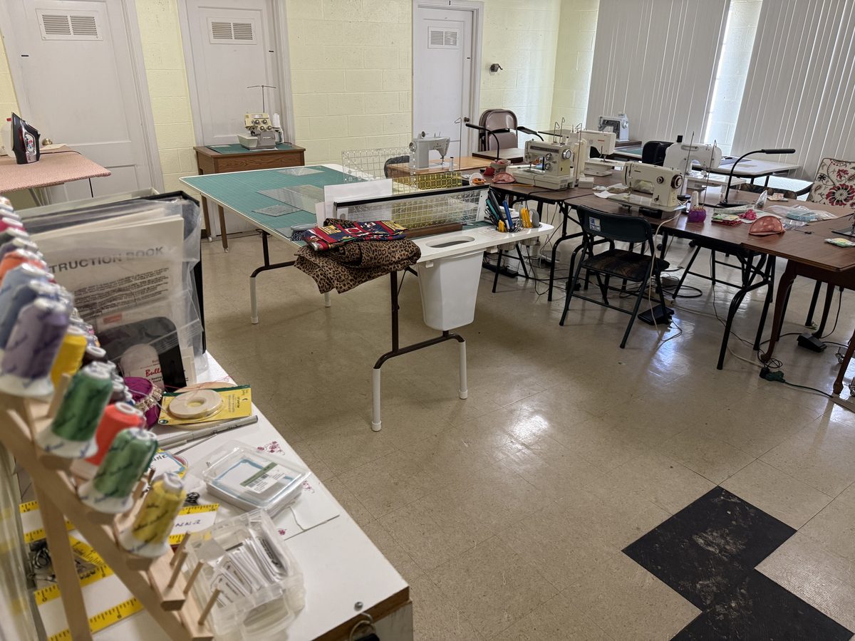 Sewing ministry Britton Baptist Church