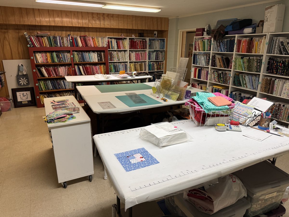 Quilting at Britton Baptist Church Oklahoma City